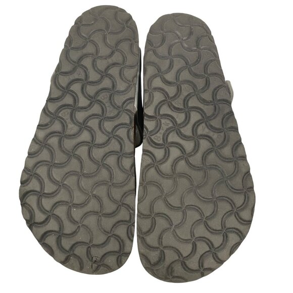 Birkenstock Giza sandals silver metallic leather women’s 35 boho festival hippie - Picture 9 of 9